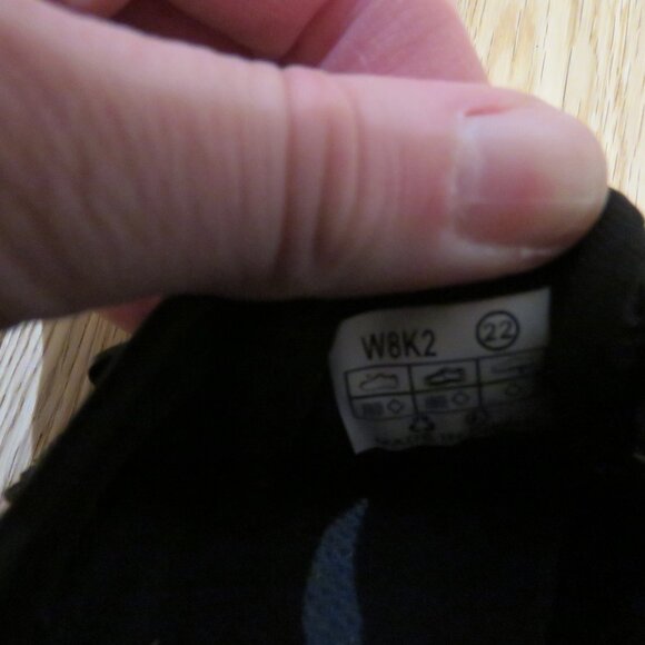 WHITIN Barefoot Toddler Sneaker Shoes in Black Breathable Mesh Outdoor Casual - Picture 9 of 9